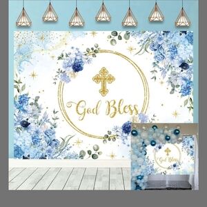 God Bless Backdrop